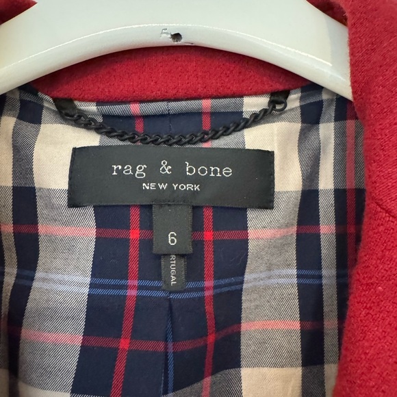 Rag & Bone Red Blazer - Picture 2 of 3